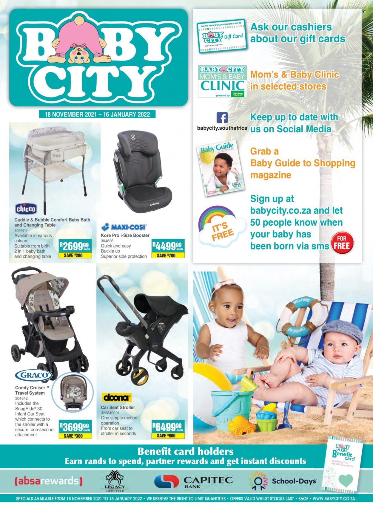 Baby City specials - 18/11/2021 - 16/01/2022. Page 1