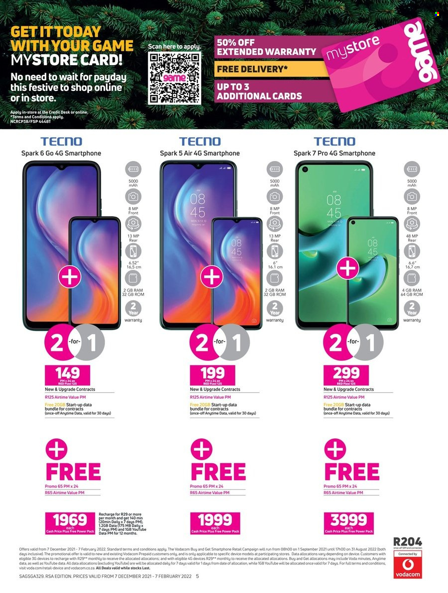 Game specials - 07/12/2021 - 07/02/2022. Page 5