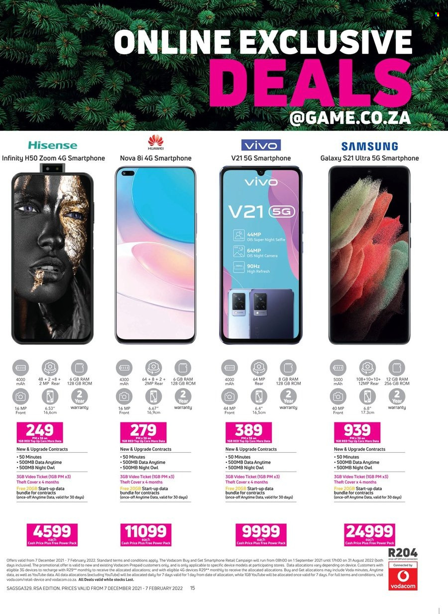 Game specials - 07/12/2021 - 07/02/2022. Page 15