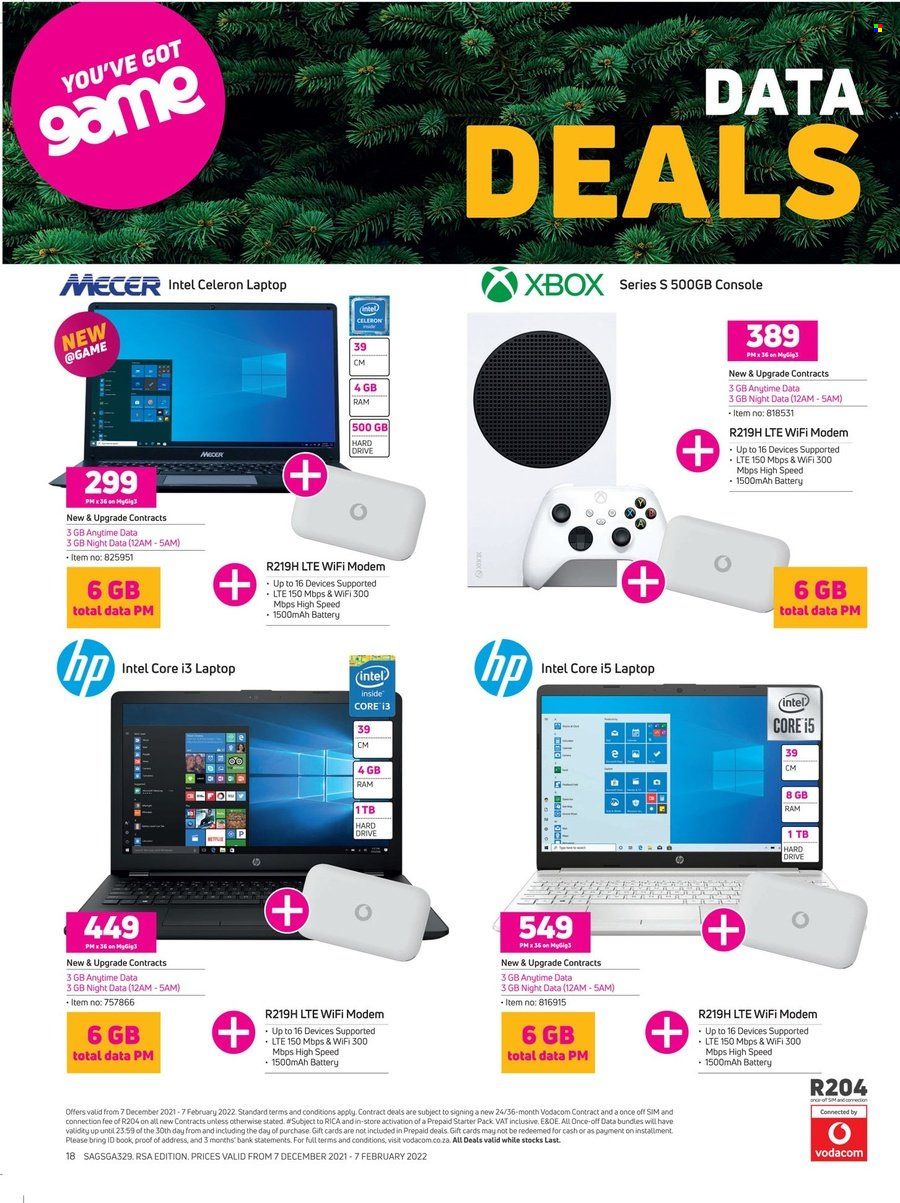 Game specials - 07/12/2021 - 07/02/2022. Page 18