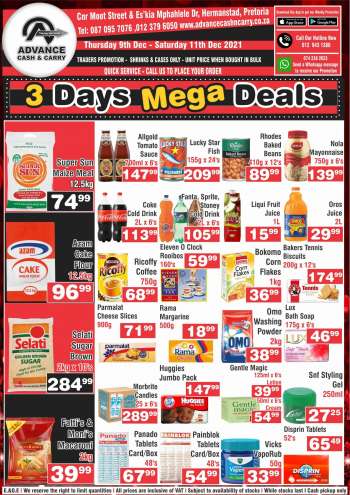 Advance Cash & Carry catalogue  - 09/12/2021 - 11/12/2021.