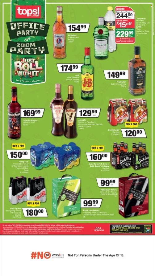 TOPS at SPAR specials - 09/12/2021 - 11/12/2021. Page 1