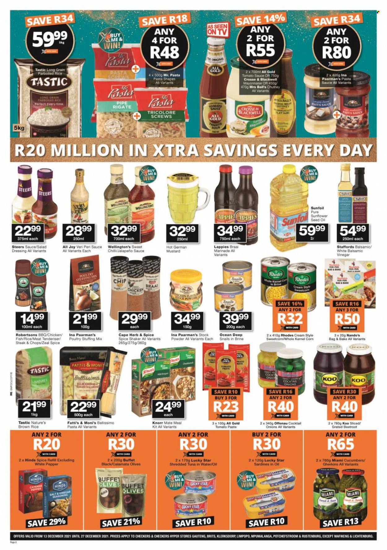 Checkers specials - 13/12/2021 - 27/12/2021. Page 8