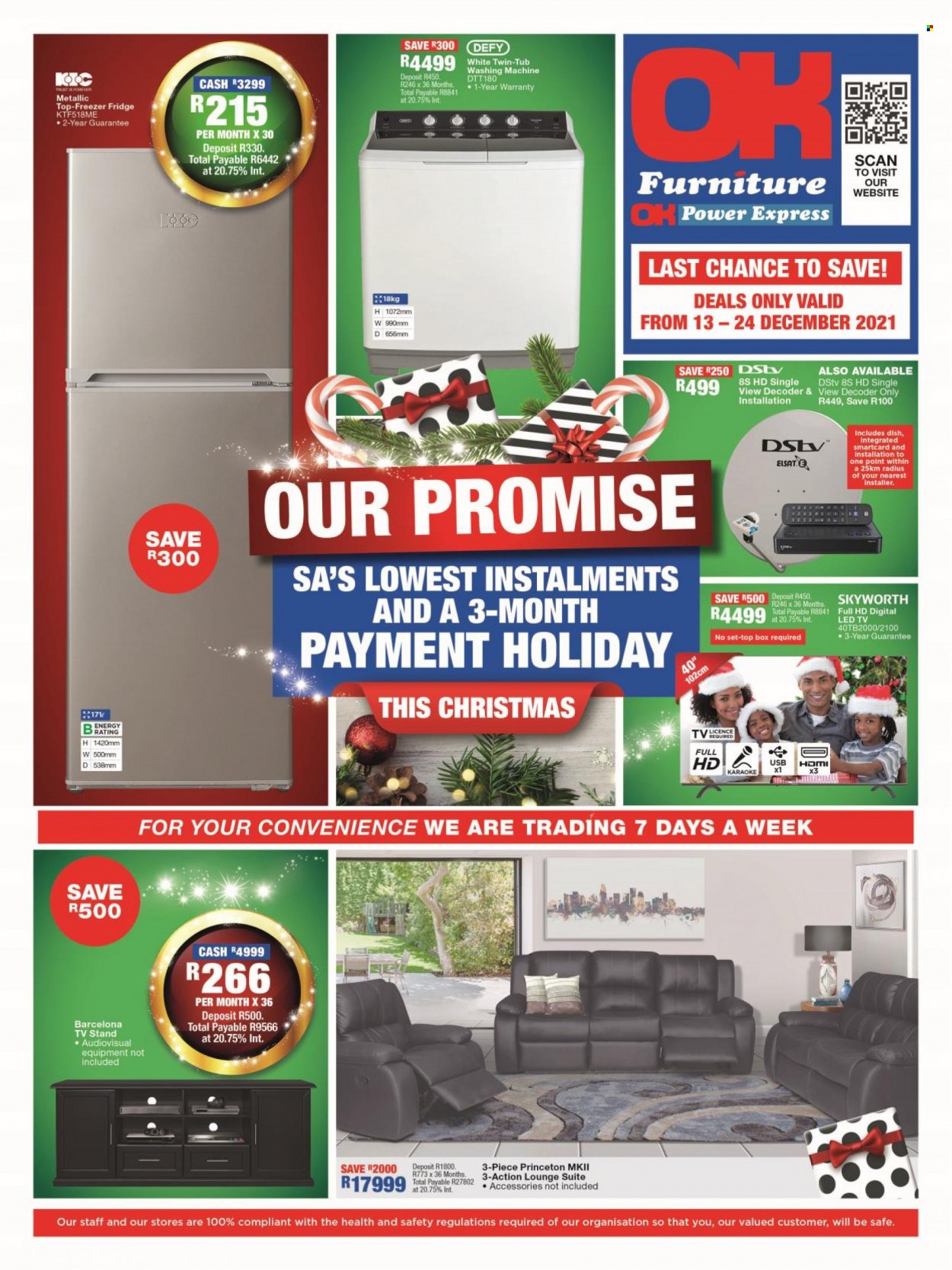 OK Furniture specials - 13/12/2021 - 24/12/2021. Page 1