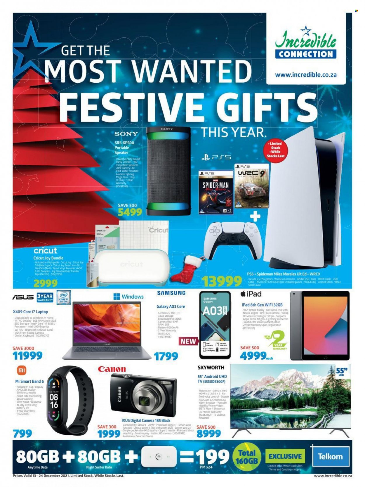 Incredible Connection specials - 13/12/2021 - 24/12/2021. Page 1