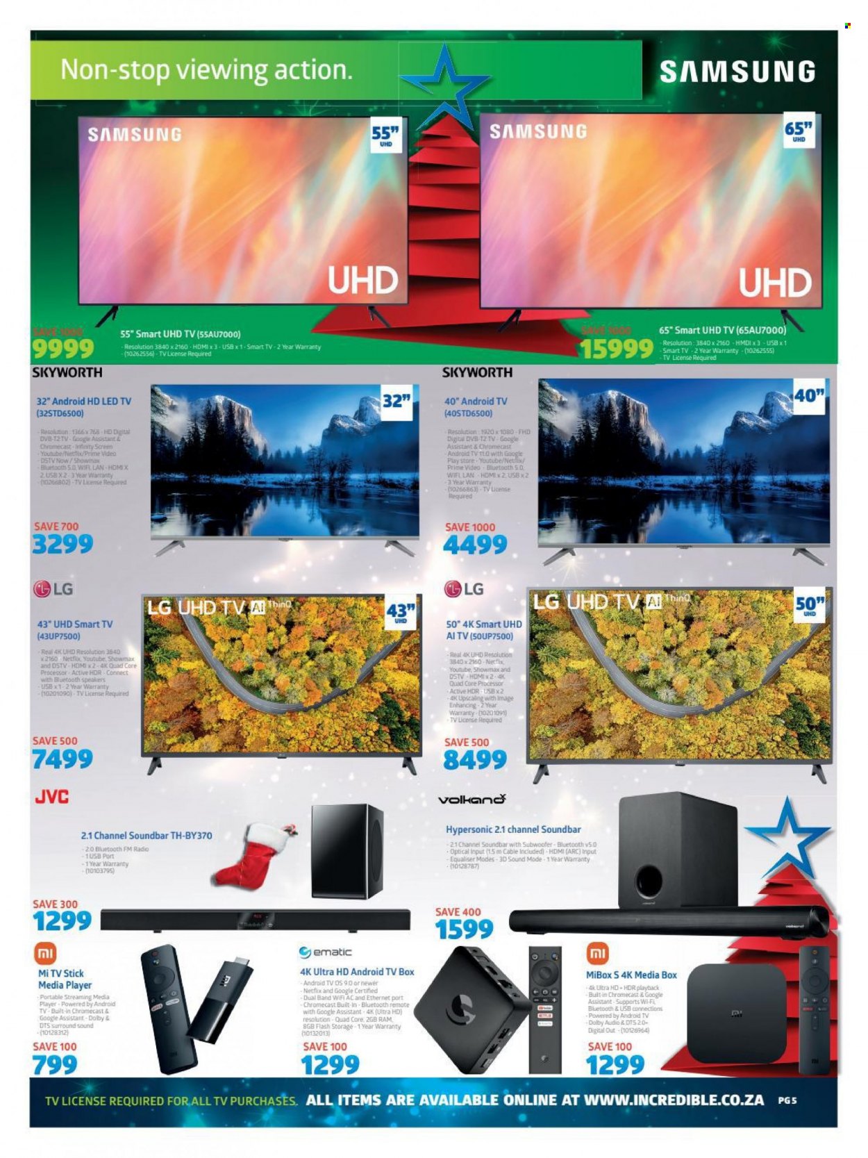 Incredible Connection specials - 13/12/2021 - 24/12/2021. Page 5