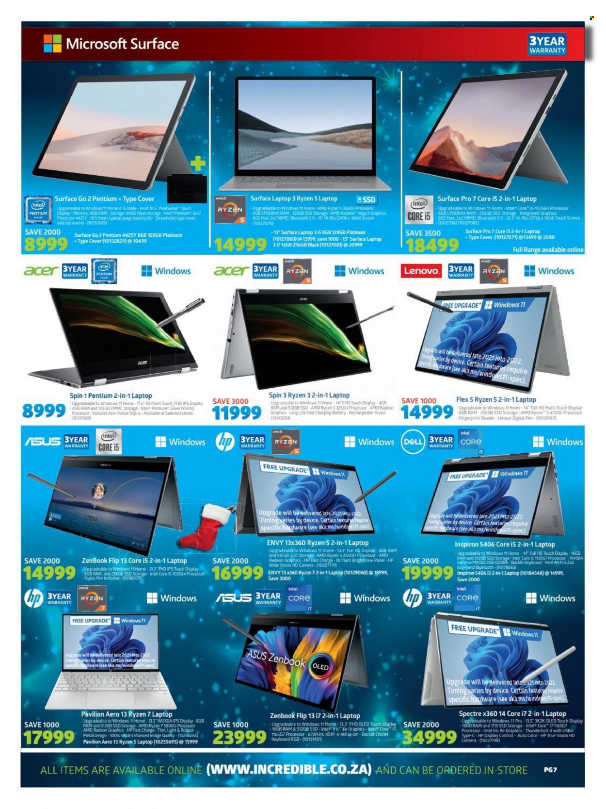 Incredible Connection specials - 13/12/2021 - 24/12/2021. Page 7