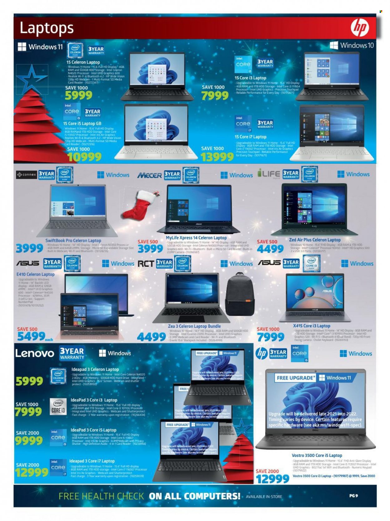 Incredible Connection specials - 13/12/2021 - 24/12/2021. Page 9