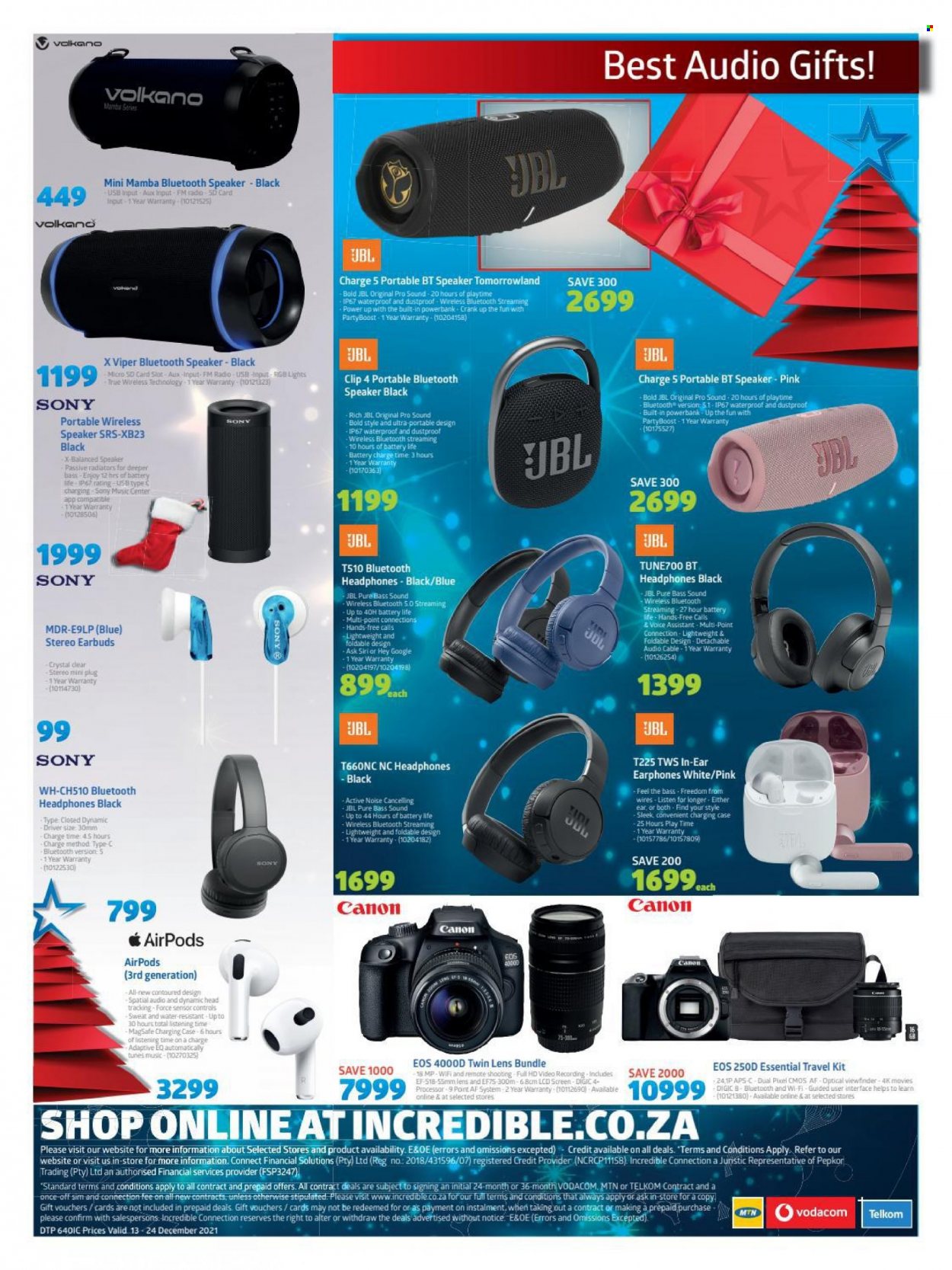 Incredible Connection specials - 13/12/2021 - 24/12/2021. Page 12