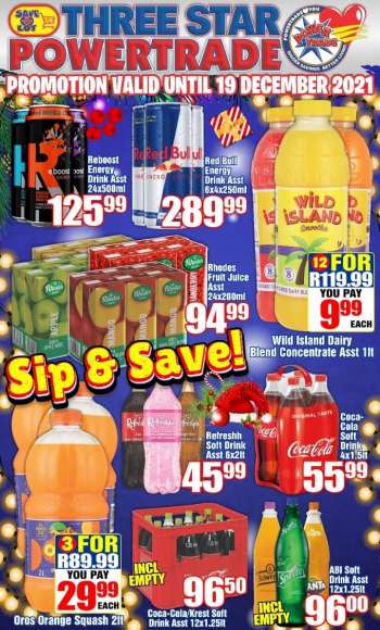 Three Star Cash and Carry catalogue  - 13/12/2021 - 19/12/2021.