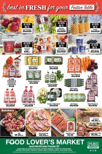 Food Lover's Market catalogue  - 14/12/2021 - 19/12/2021.