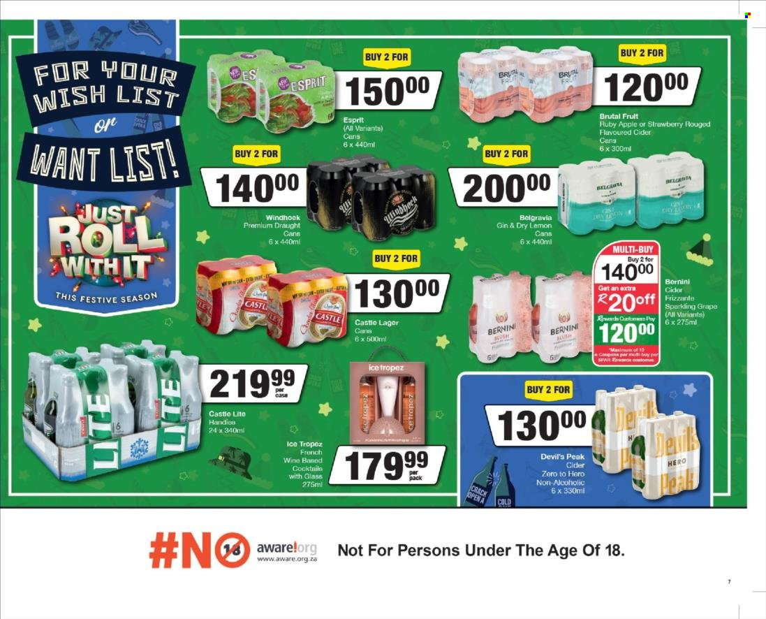 TOPS at SPAR specials - 14/12/2021 - 24/12/2021. Page 7