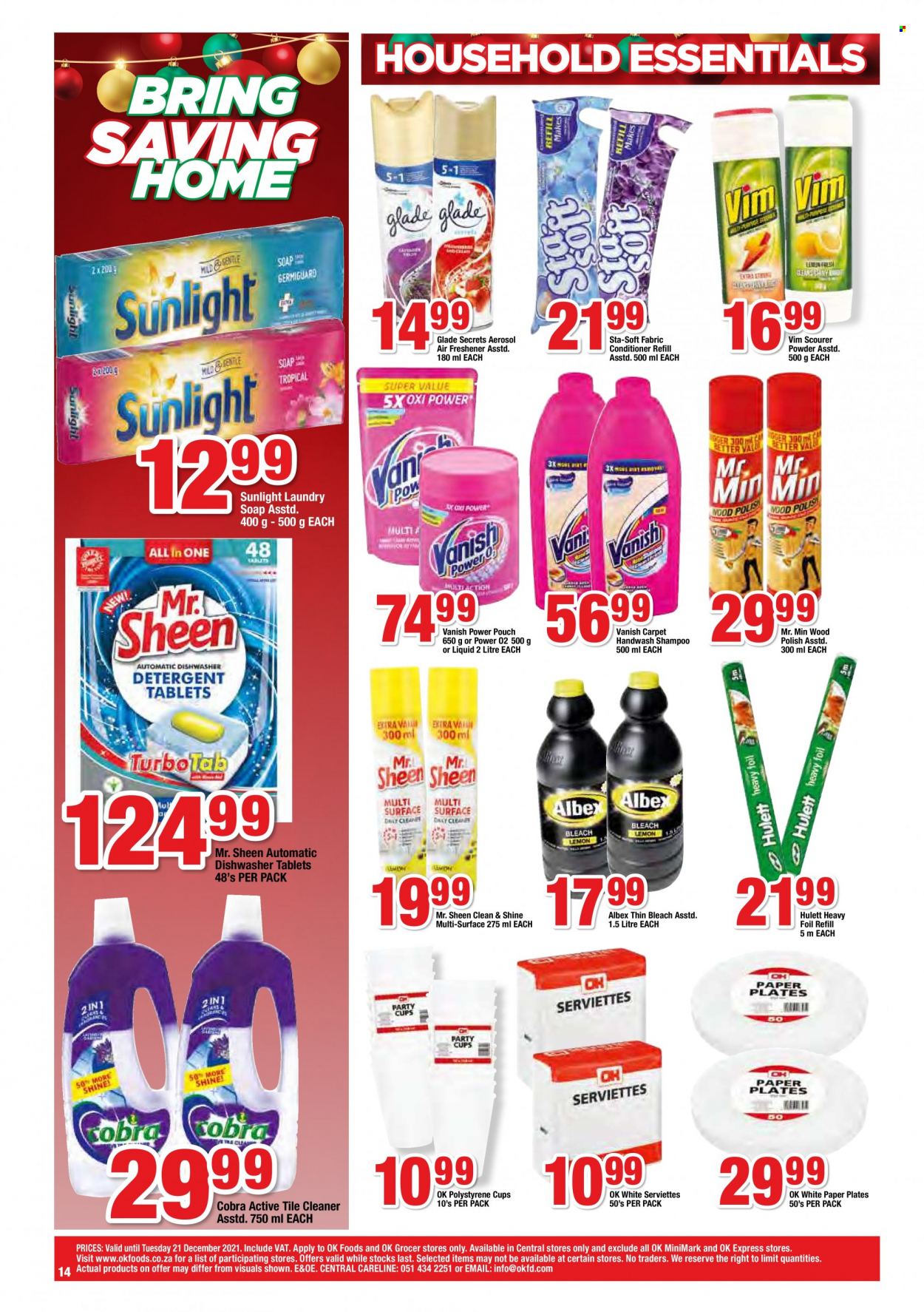 OK Foods specials - 15/12/2021 - 21/12/2021. Page 14