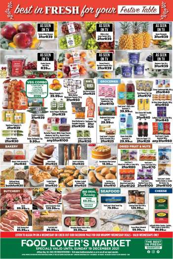 Food Lover's Market catalogue  - 15/12/2021 - 19/12/2021.