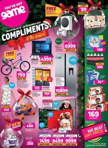 Game catalogue  - 15/12/2021 - 28/12/2021.