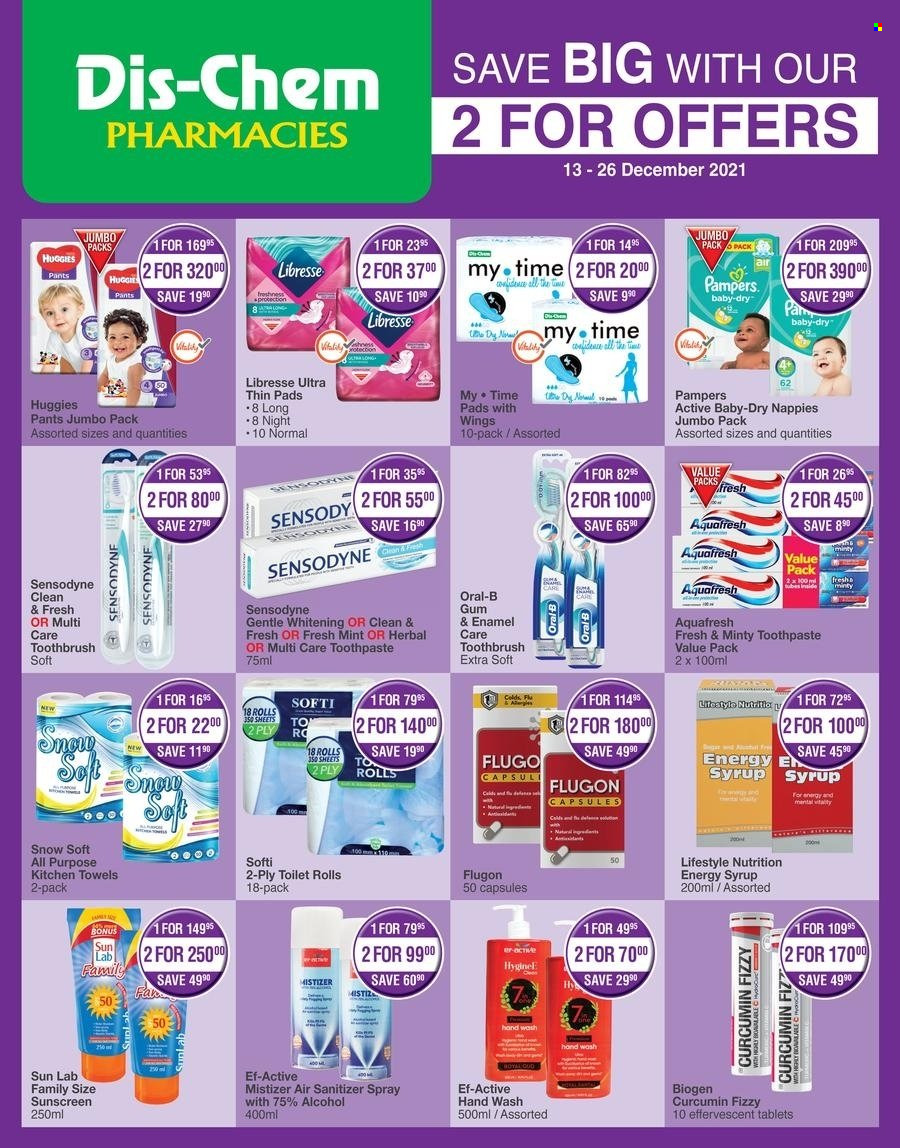Dis-Chem specials - 13/12/2021 - 26/12/2021. Page 1