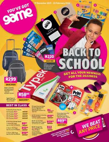 Game catalogue  - 17/12/2021 - 22/02/2022.