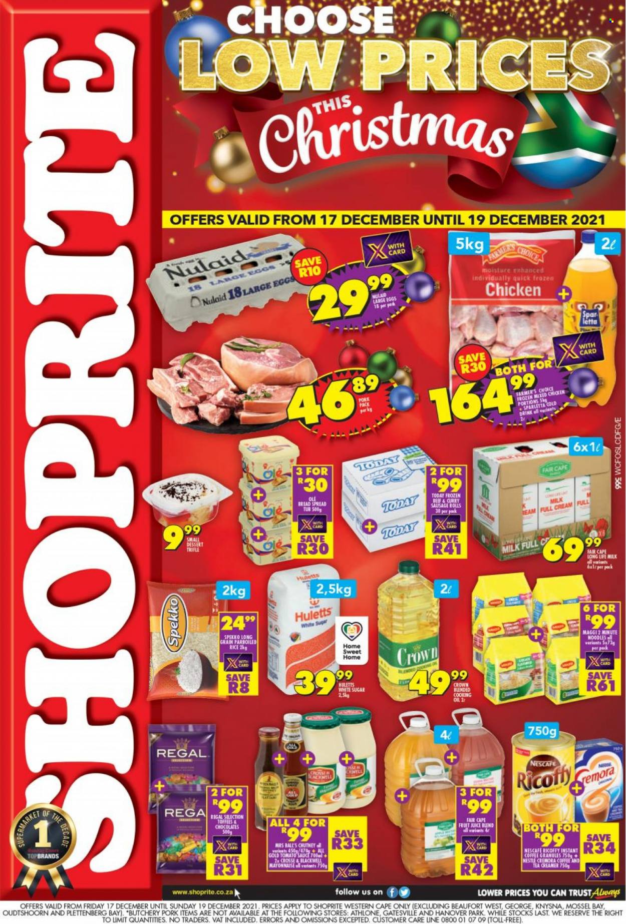 Shoprite specials - 17/12/2021 - 19/12/2021. Page 1