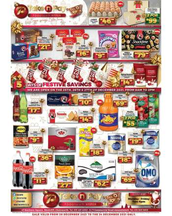 Take n Pay catalogue  - 20/12/2021 - 24/12/2021.