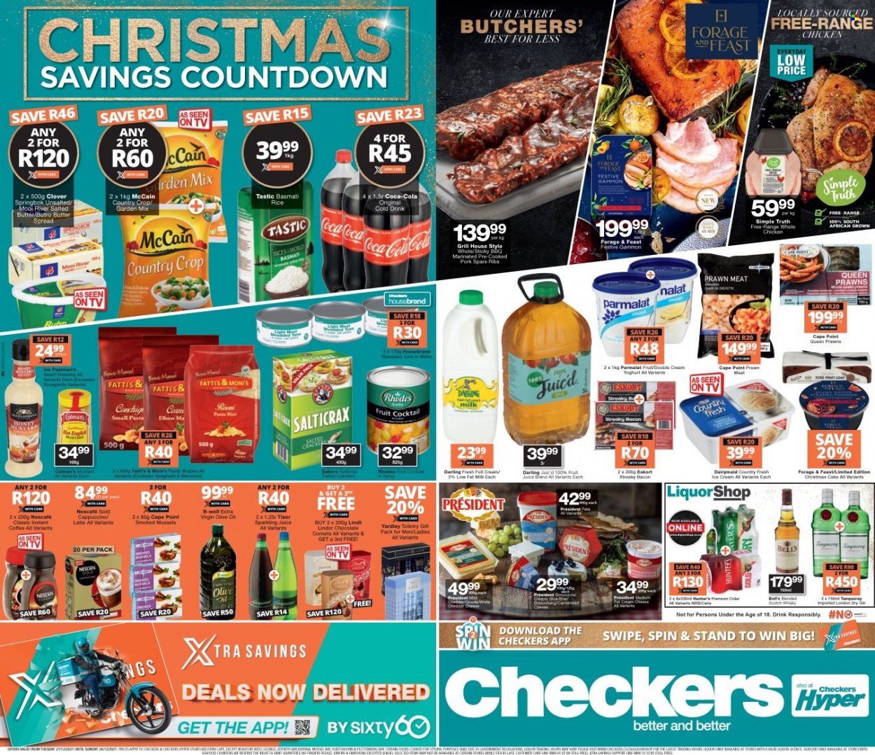 Checkers specials - 21/12/2021 - 26/12/2021. Page 1