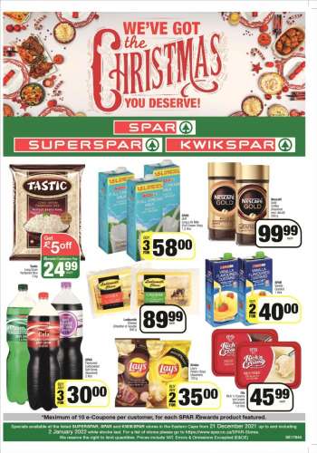 SPAR catalogue  - 21/12/2021 - 02/01/2022.