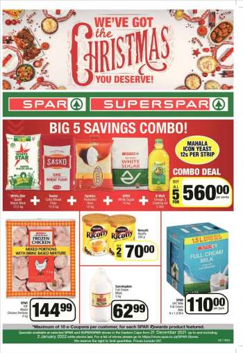 SPAR catalogue  - 21/12/2021 - 02/01/2022.