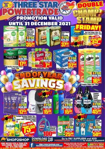 Three Star Cash and Carry catalogue  - 21/12/2021 - 31/12/2021.