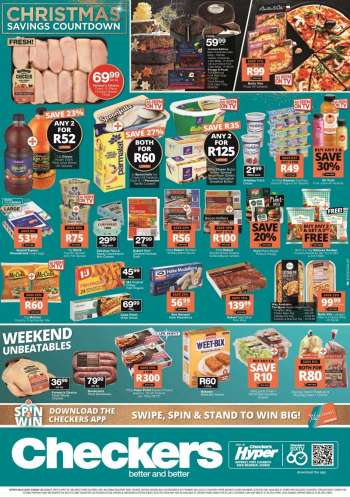 Checkers catalogue  - 22/12/2021 - 26/12/2021.