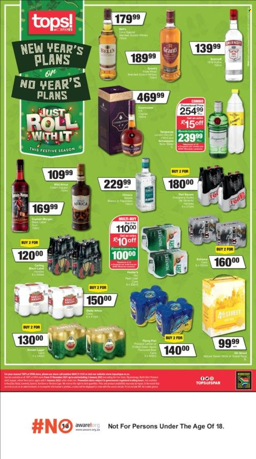 TOPS at SPAR specials - 27/12/2021 - 02/01/2022. Page 1