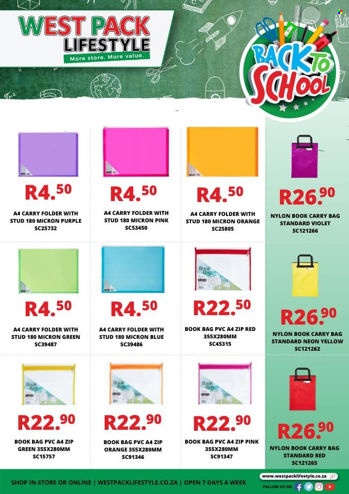 West Pack Lifestyle specials. Page 2