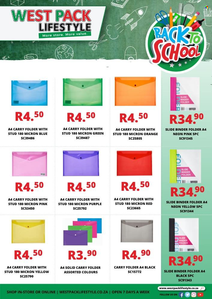 West Pack Lifestyle specials. Page 3