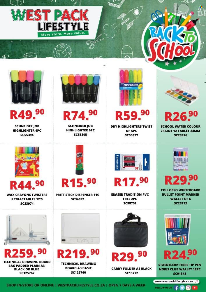 West Pack Lifestyle specials. Page 5