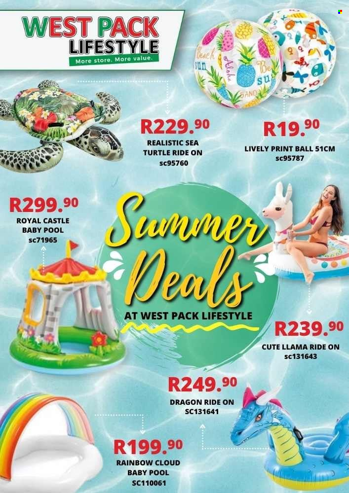West Pack Lifestyle specials. Page 1