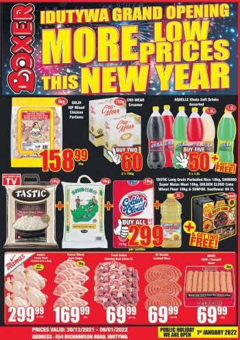 Boxer catalogue  - 30/12/2021 - 09/01/2022.