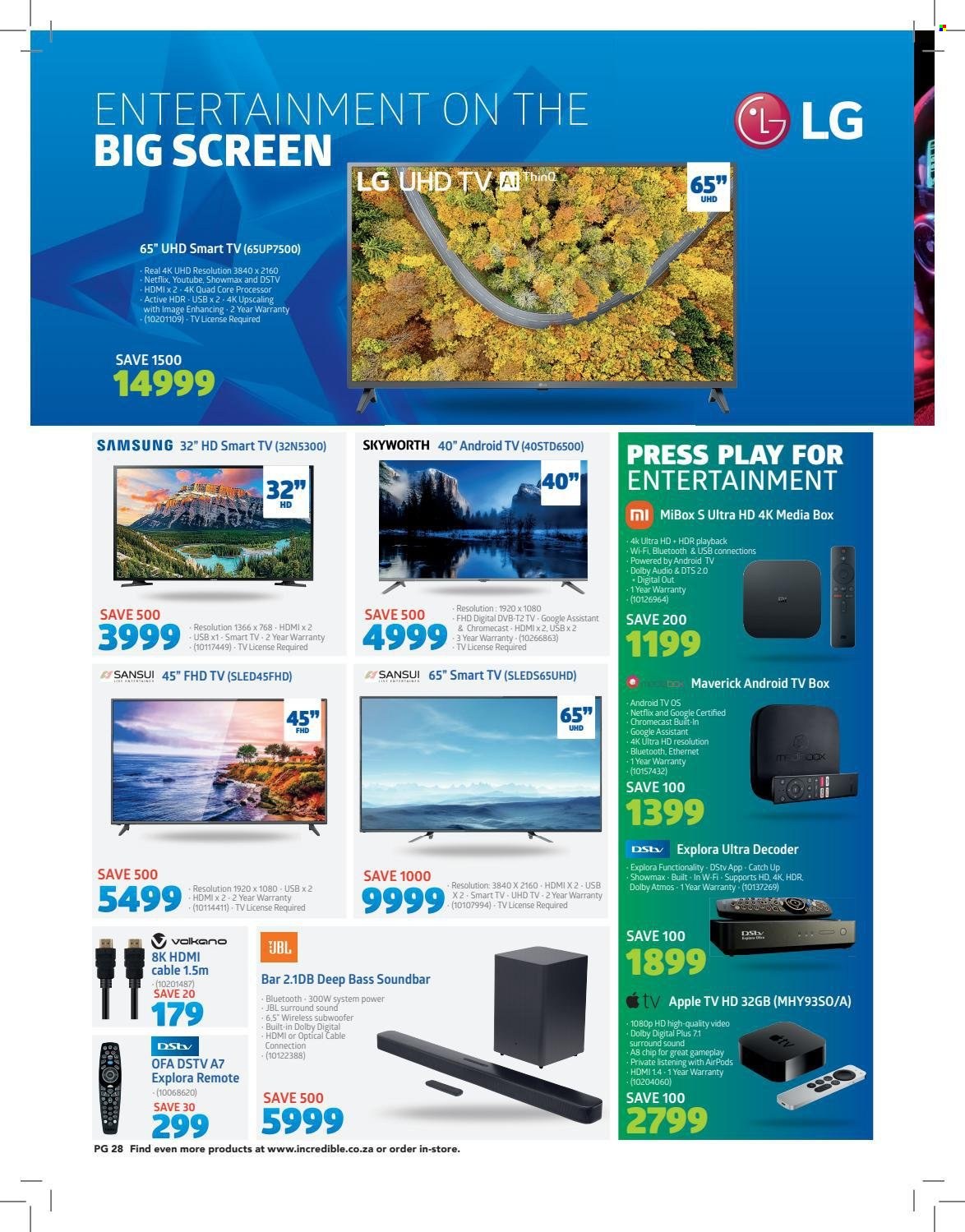 Incredible Connection specials - 28/12/2021 - 31/01/2022. Page 28
