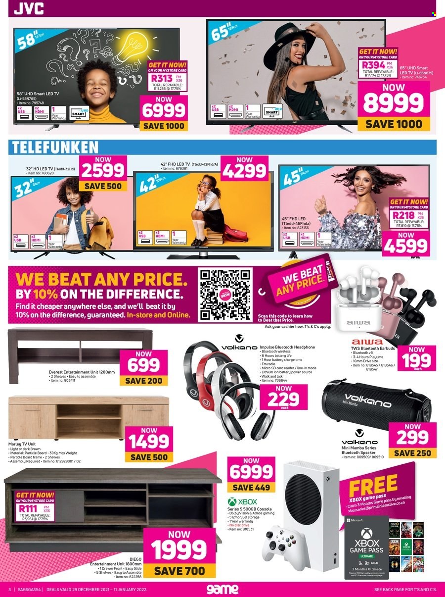 Game specials - 29/12/2021 - 11/01/2022. Page 3