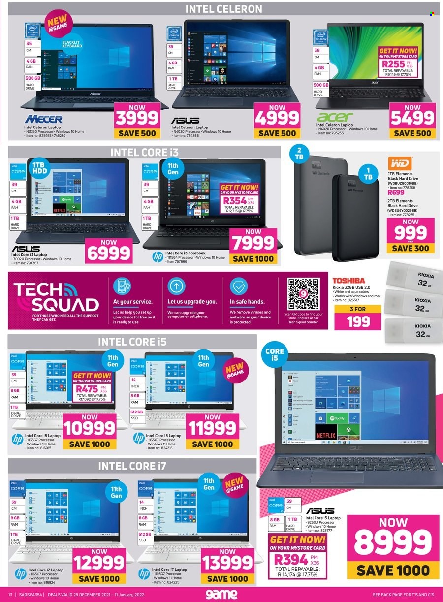 Game specials - 29/12/2021 - 11/01/2022. Page 13