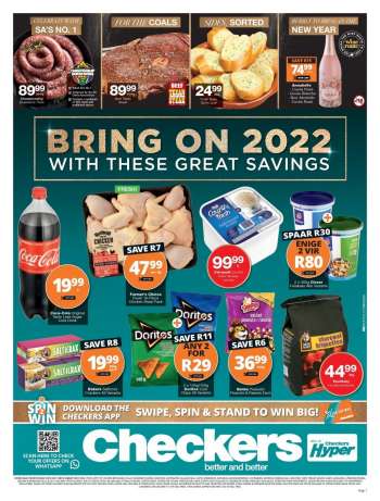 Checkers catalogue  - 28/12/2021 - 09/01/2022.