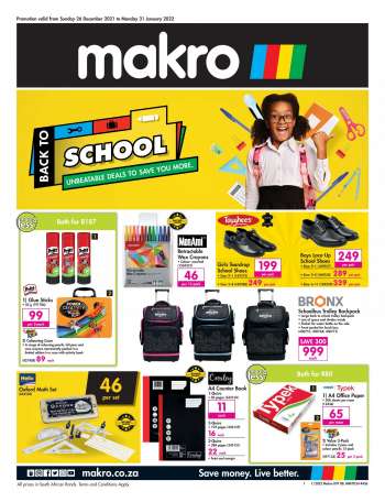 Makro catalogue  - 26/12/2021 - 31/01/2022.