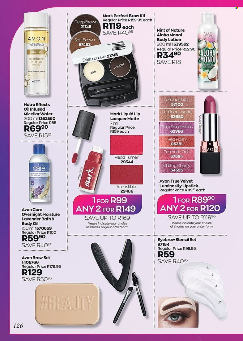 Avon specials - 01/01/2022 - 31/01/2022. Page 126