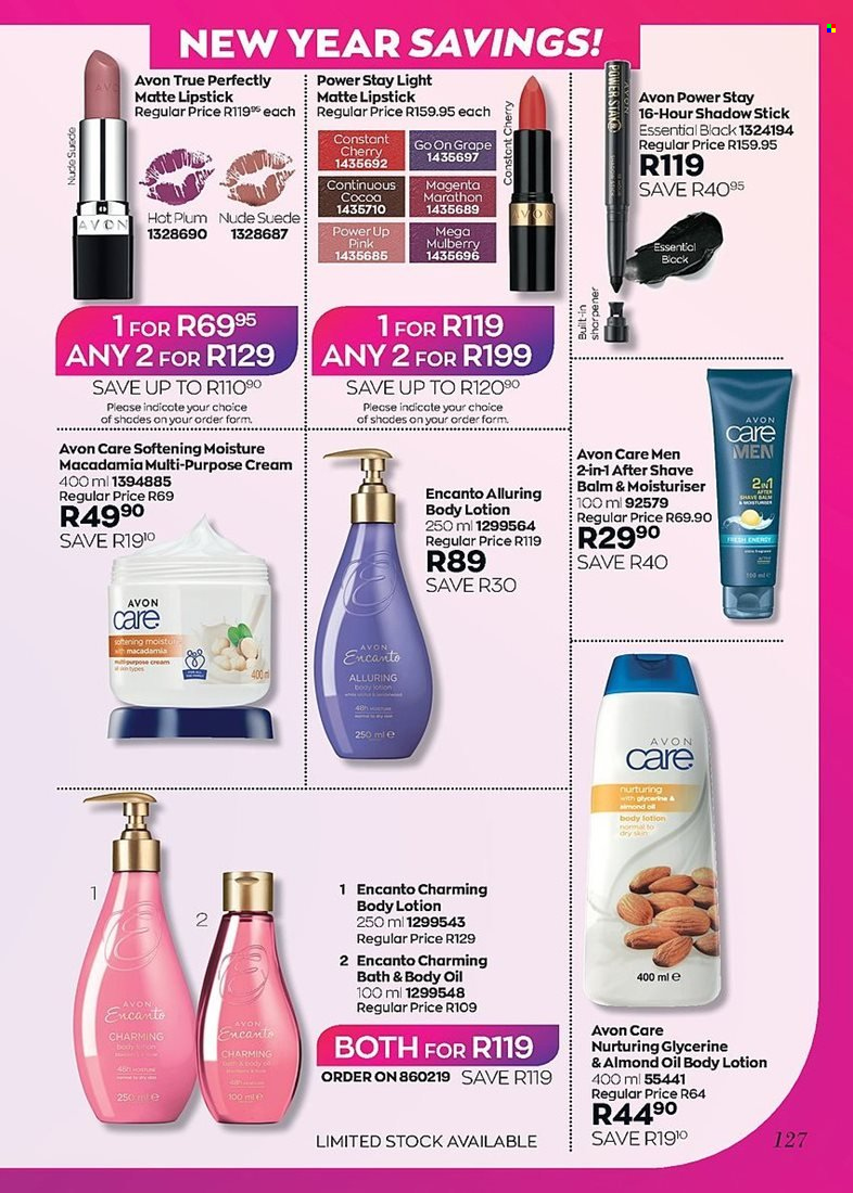 Avon specials - 01/01/2022 - 31/01/2022. Page 127