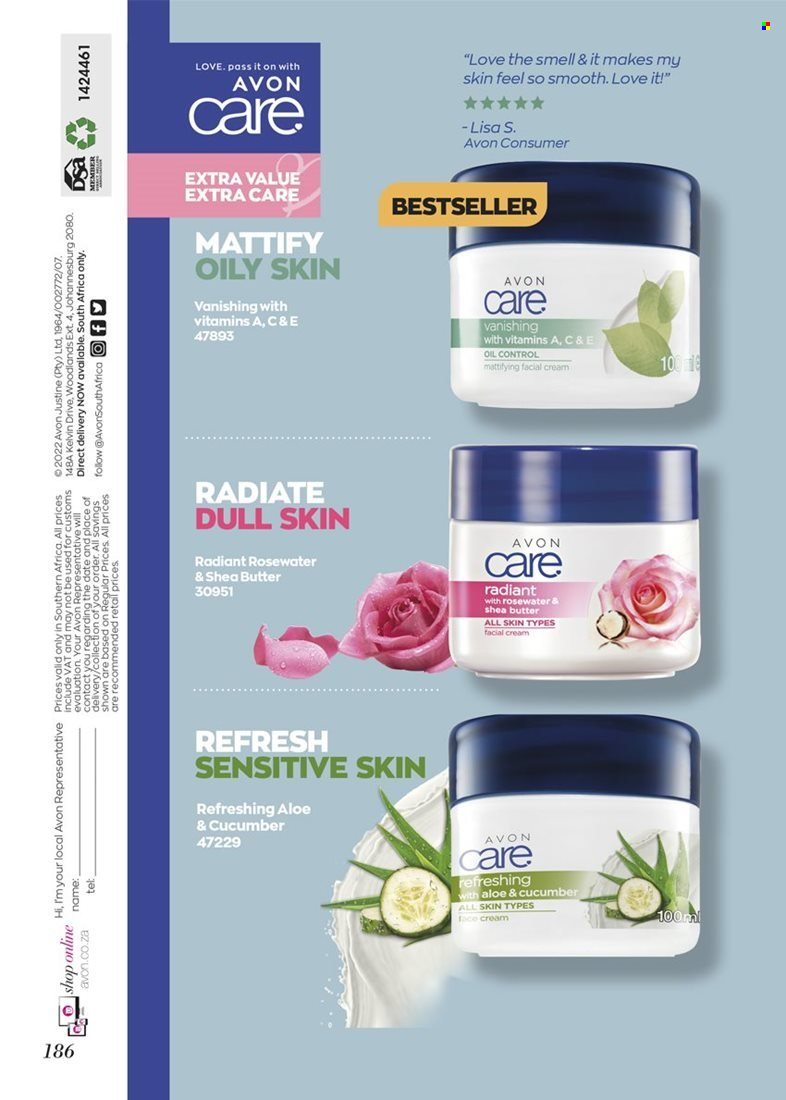 Avon specials - 01/01/2022 - 31/01/2022. Page 186