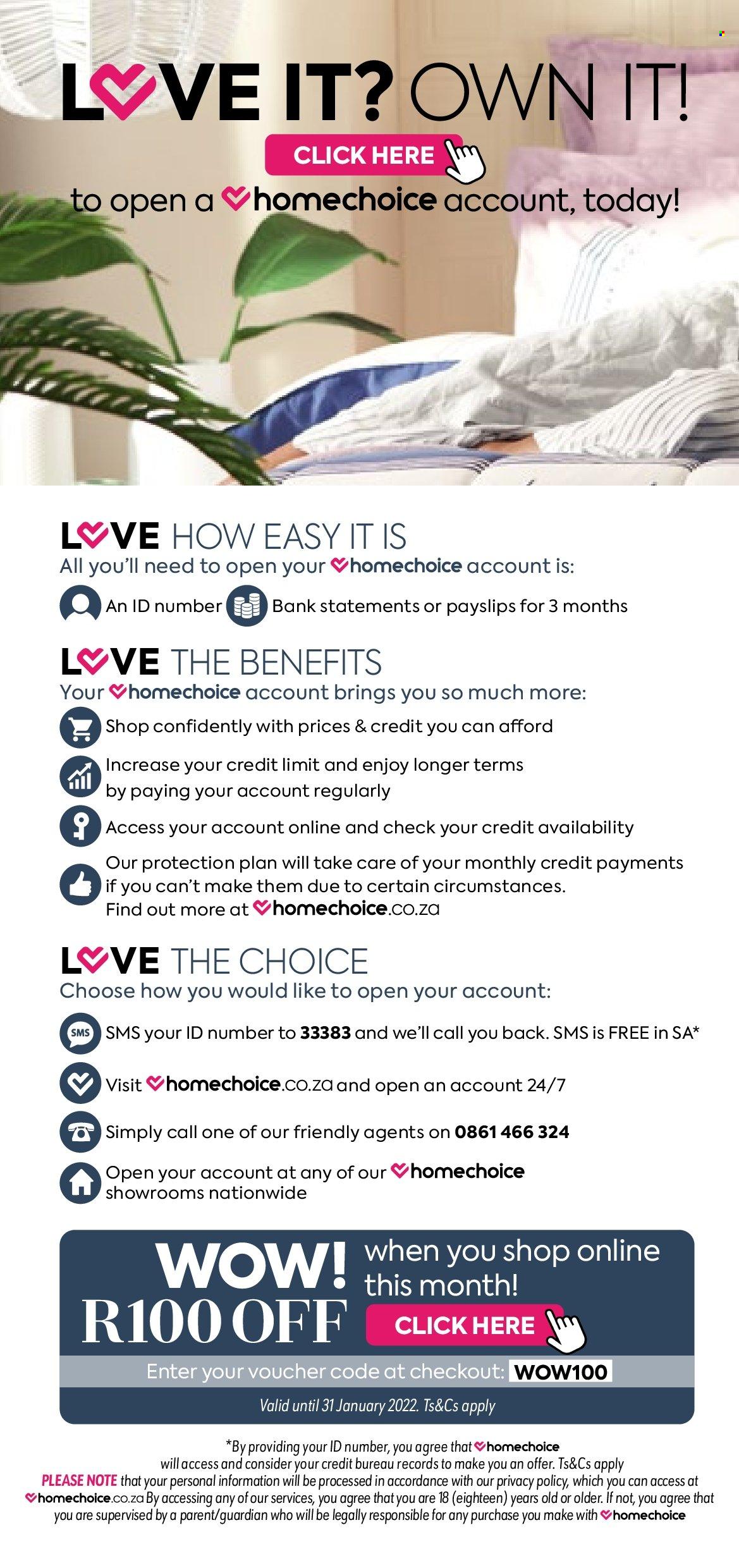 HomeChoice specials - 01/01/2022 - 31/01/2022. Page 2