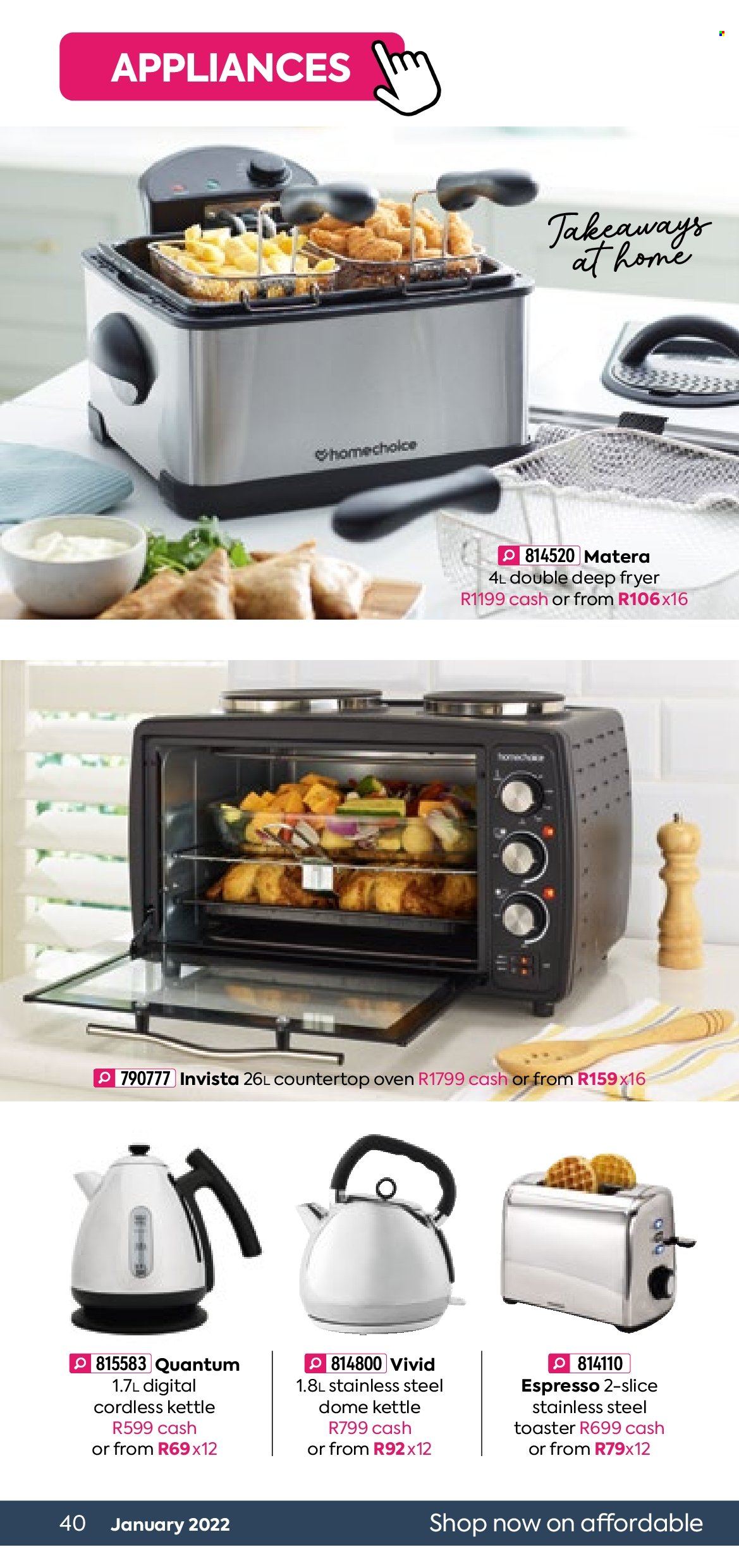 HomeChoice specials - 01/01/2022 - 31/01/2022. Page 40