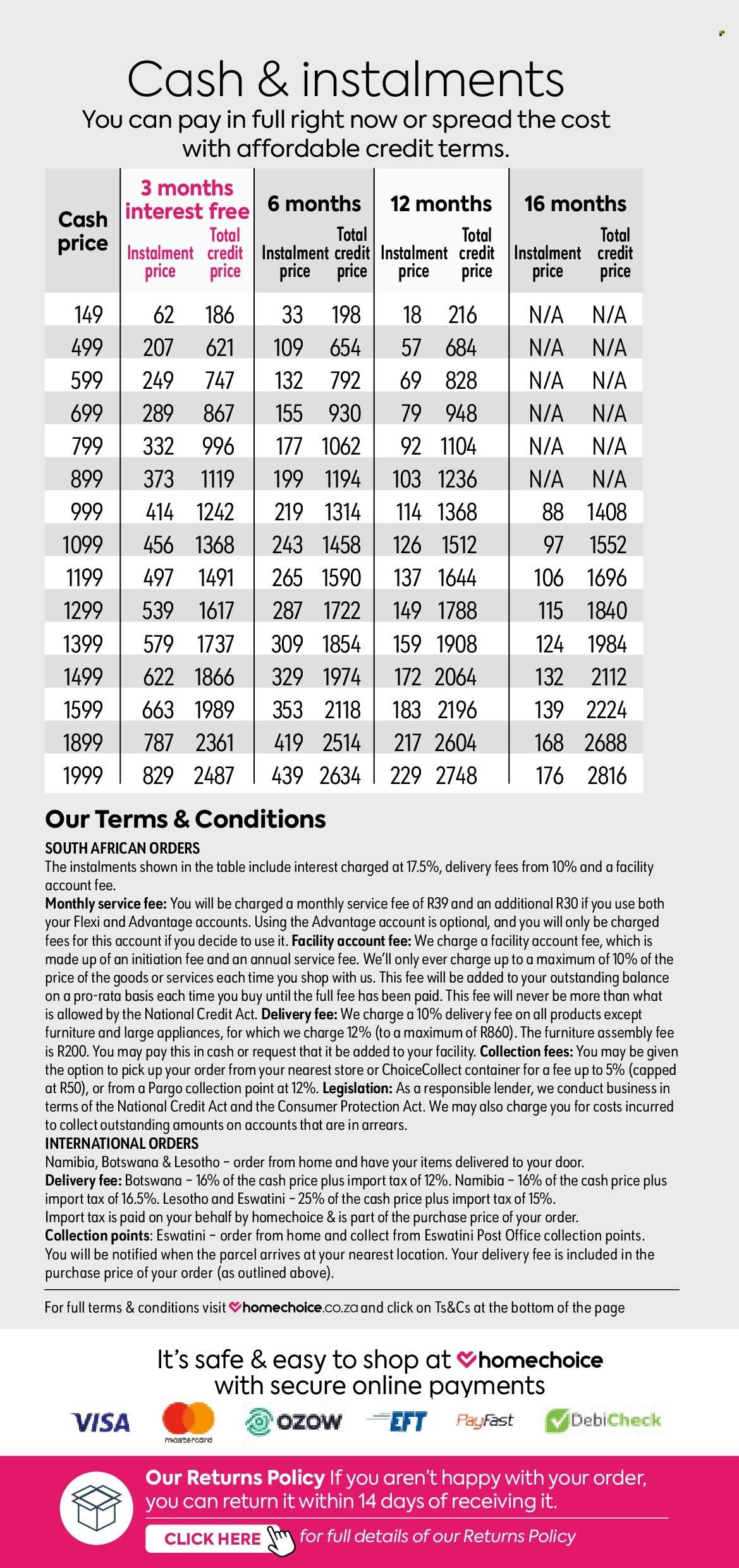 HomeChoice specials - 01/01/2022 - 31/01/2022. Page 43