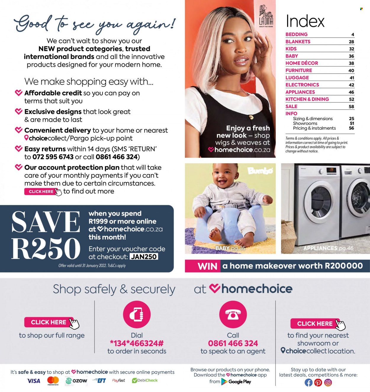 HomeChoice specials - 01/01/2022 - 31/01/2022. Page 2