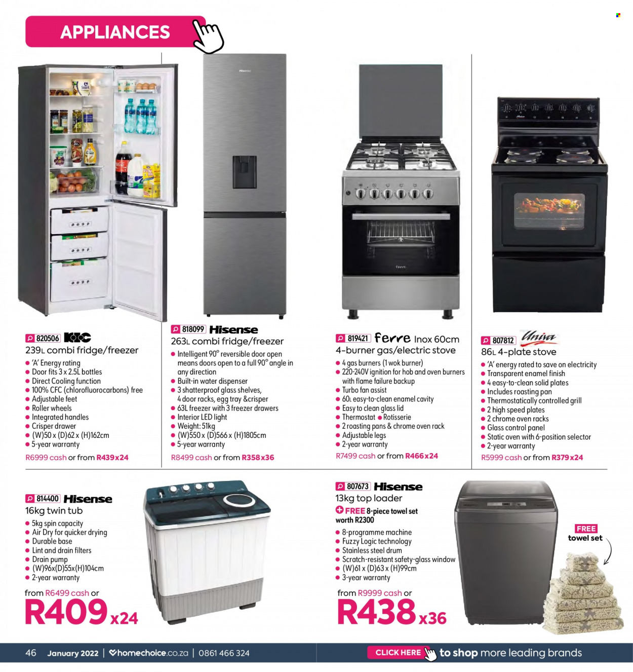 HomeChoice specials - 01/01/2022 - 31/01/2022. Page 24