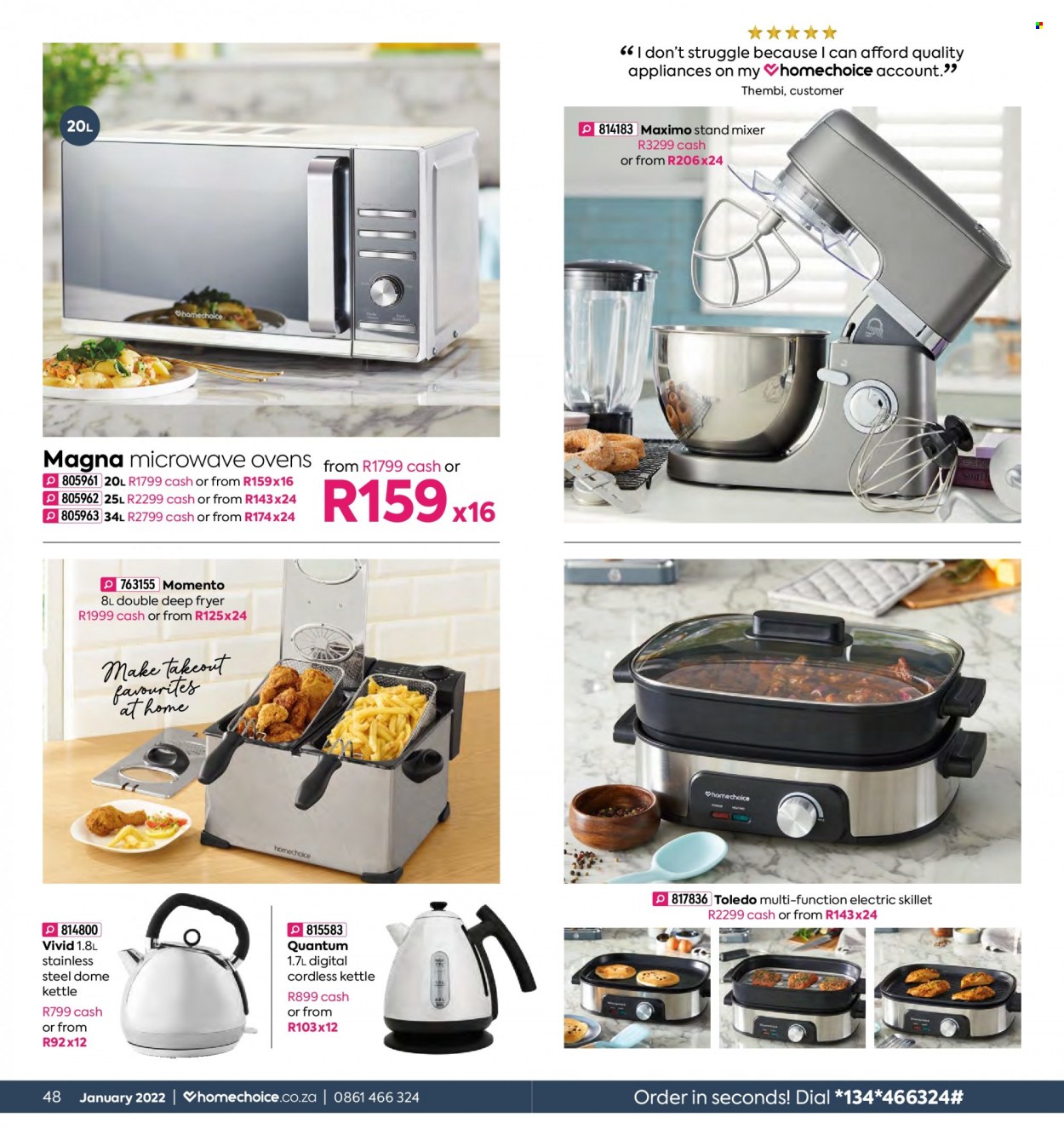 HomeChoice specials - 01/01/2022 - 31/01/2022. Page 25