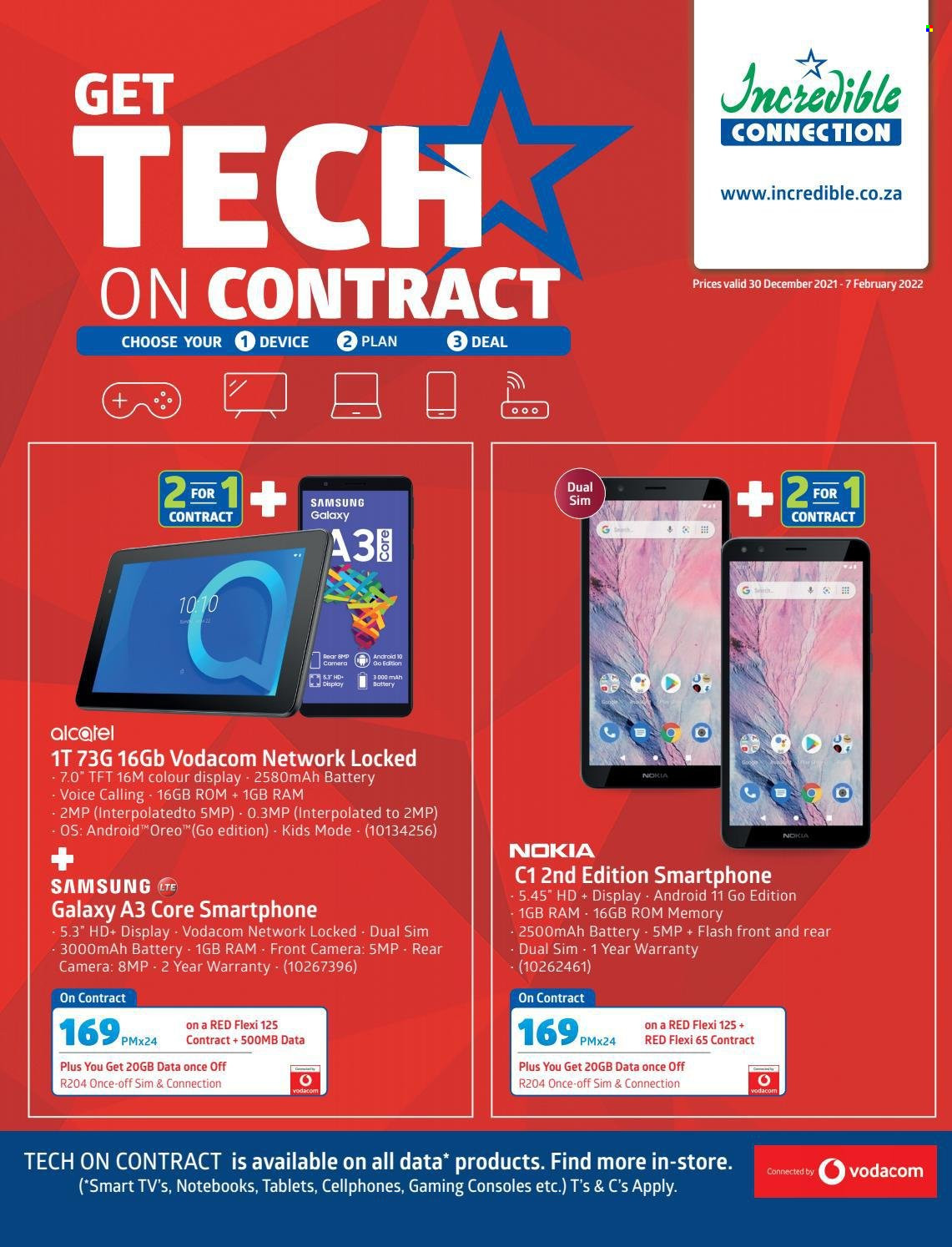 Incredible Connection specials - 30/12/2021 - 07/02/2022. Page 1