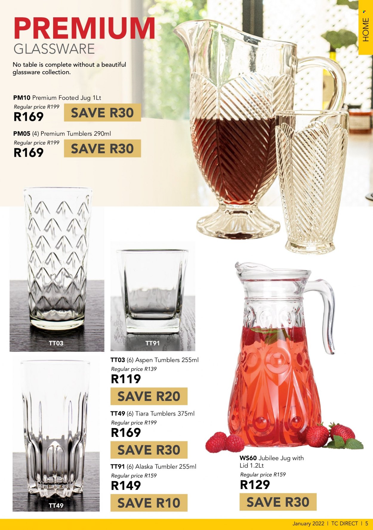 Table Charm Direct specials - 01/01/2022 - 31/01/2022. Page 5